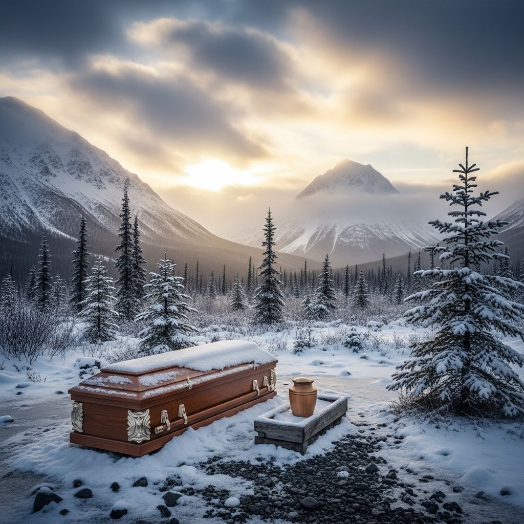 Comprehensive guide to Alaska's rules on death disposition, from permits to ash scattering and private burials.