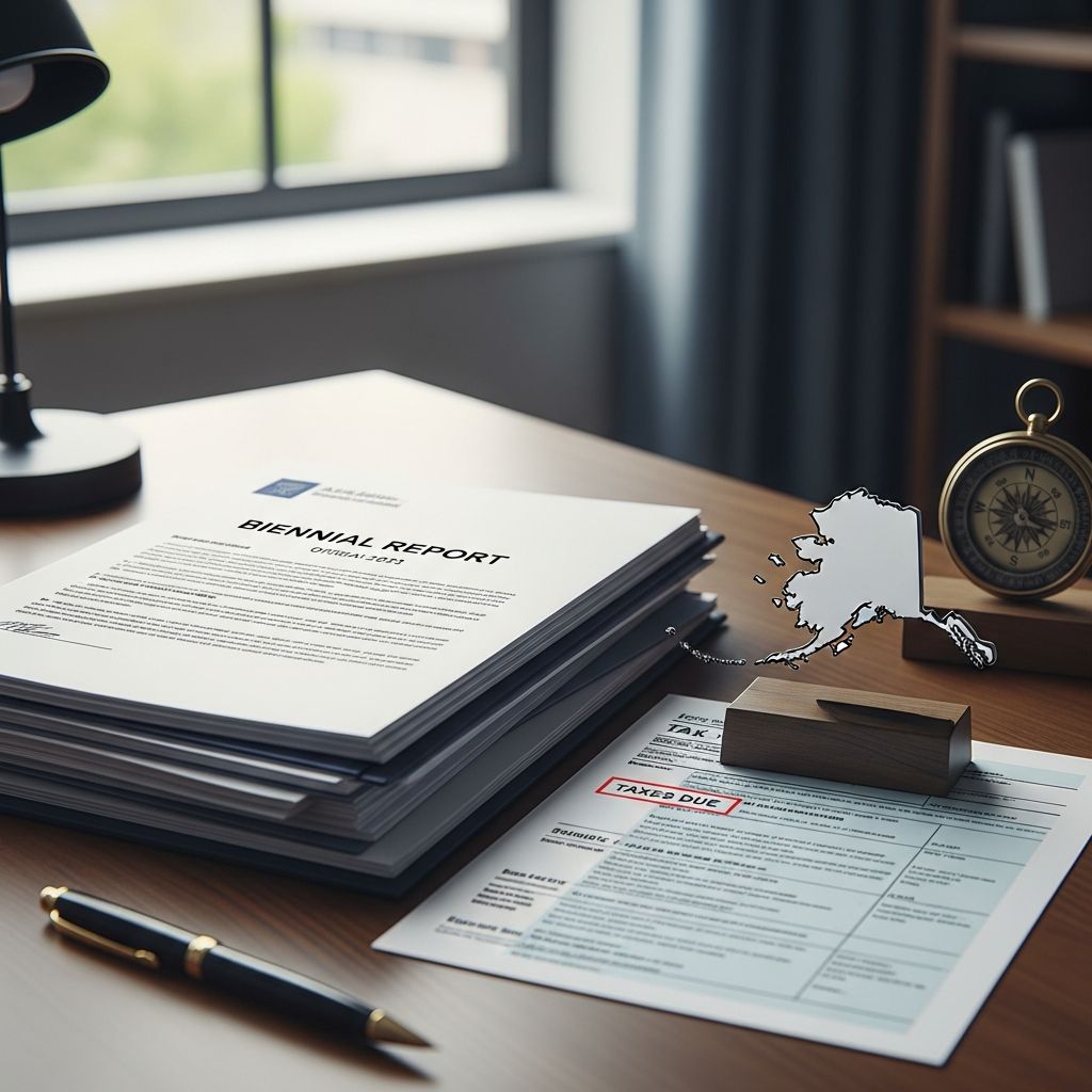 Master Alaska LLC obligations: biennial filings, fees, deadlines, and federal tax essentials for seamless compliance.