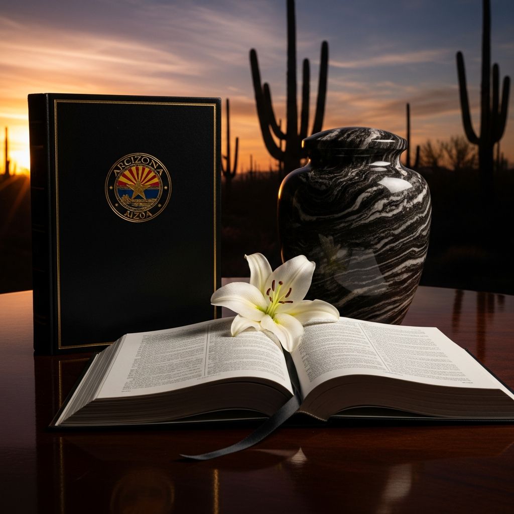 Comprehensive guide to Arizona's rules on burial, cremation, ashes handling, and final disposition rights for families.