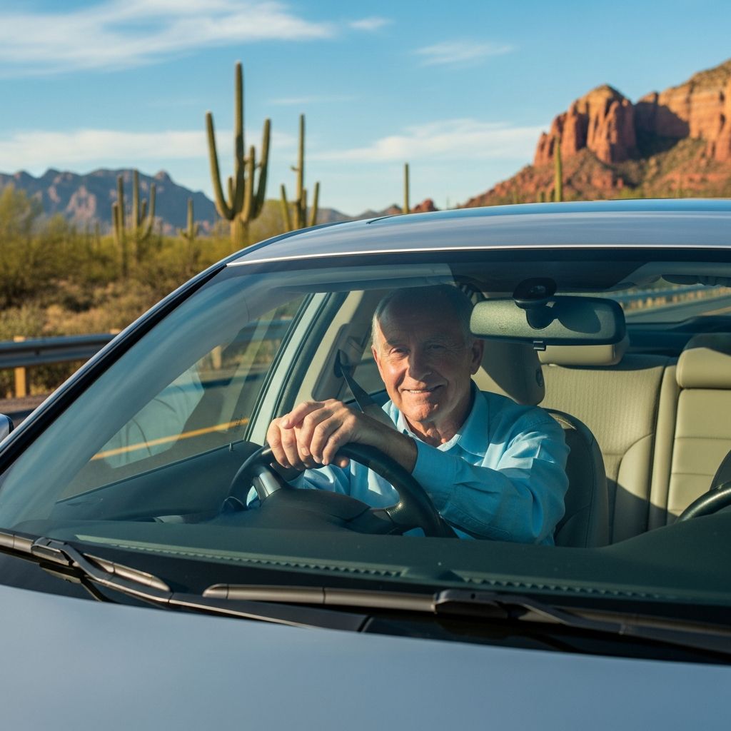 Essential rules, renewal processes, and safety measures for Arizona drivers aged 65 and older to stay road-legal and safe.