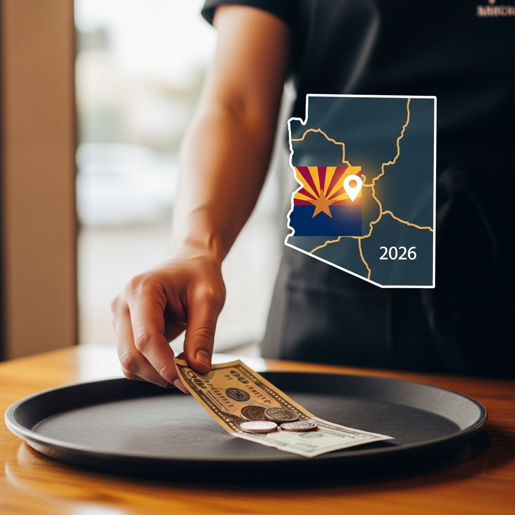 Essential guide to Arizona's 2026 tipped employee protections, minimum wages, tip credits, and pooling rules for fair pay.