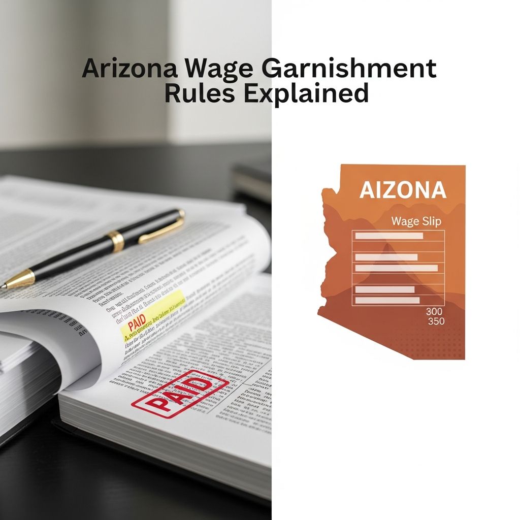 Understand Arizona's protections against wage garnishment, limits, exemptions, and how to challenge unfair collections effectively.