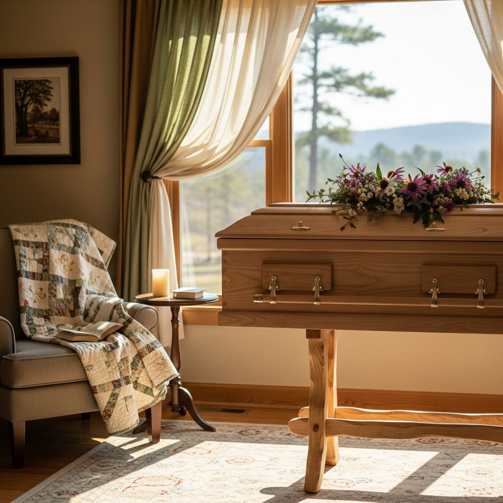 Comprehensive guide to conducting home funerals legally in Arkansas, covering permits, body care, burial, and cremation options.