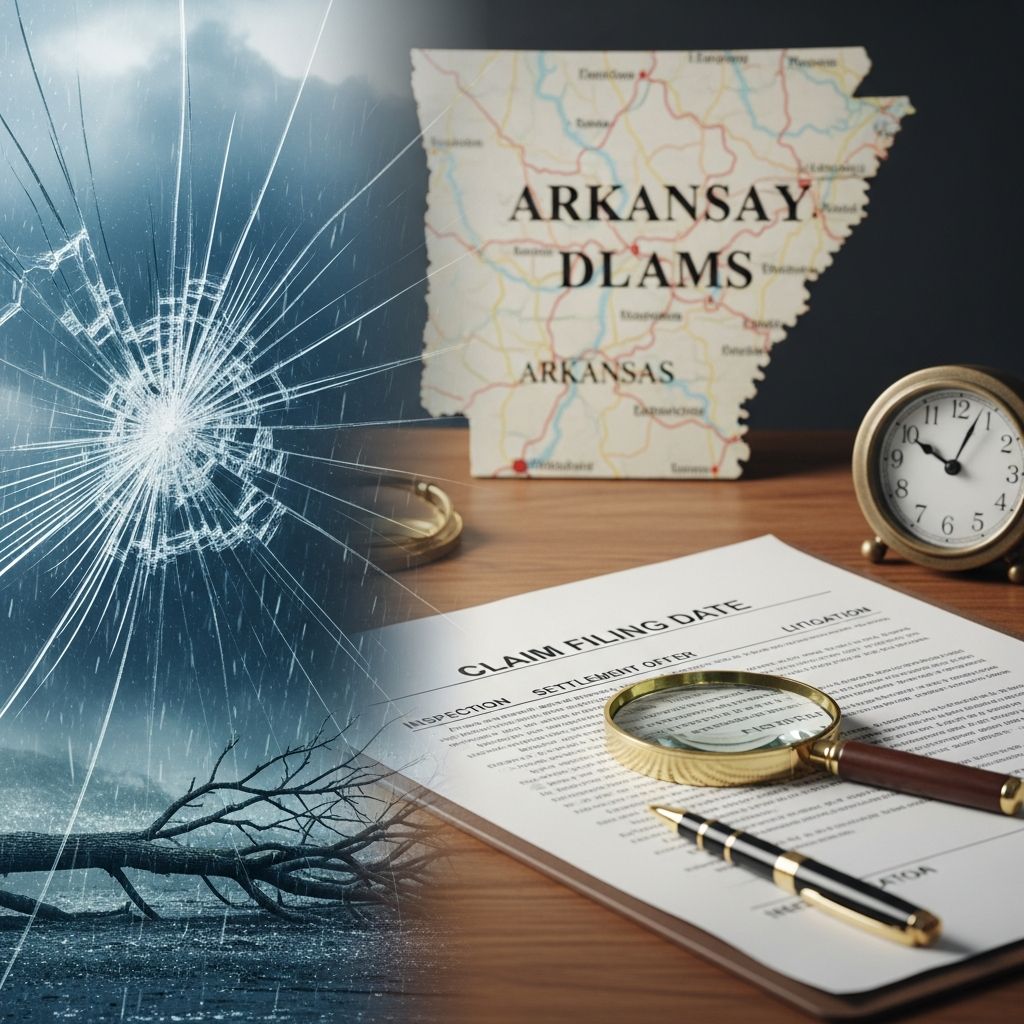 Understand Arkansas property damage filing deadlines and protect your legal rights.