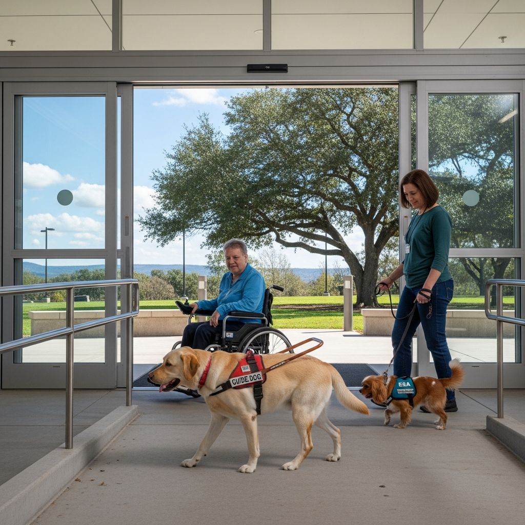 Comprehensive guide to Arkansas laws protecting service dogs and emotional support animals in public, housing, and workplaces.