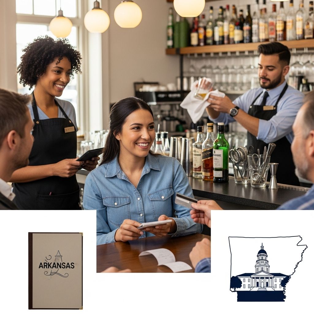 A comprehensive guide to Arkansas tipped employee wage requirements, tip credits, and employer obligations.
