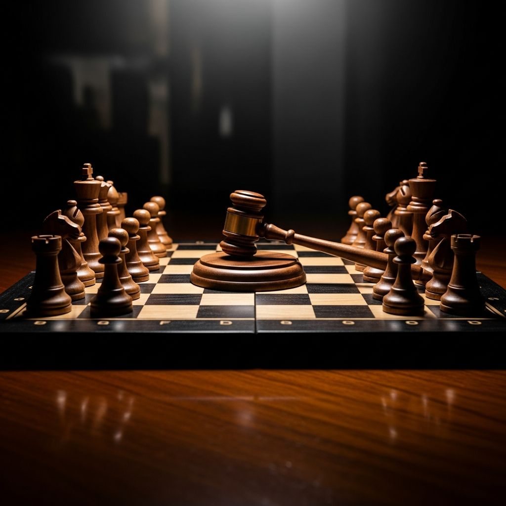 Master legal success by channeling all arguments through formal court channels, sidestepping risks of informal clashes.