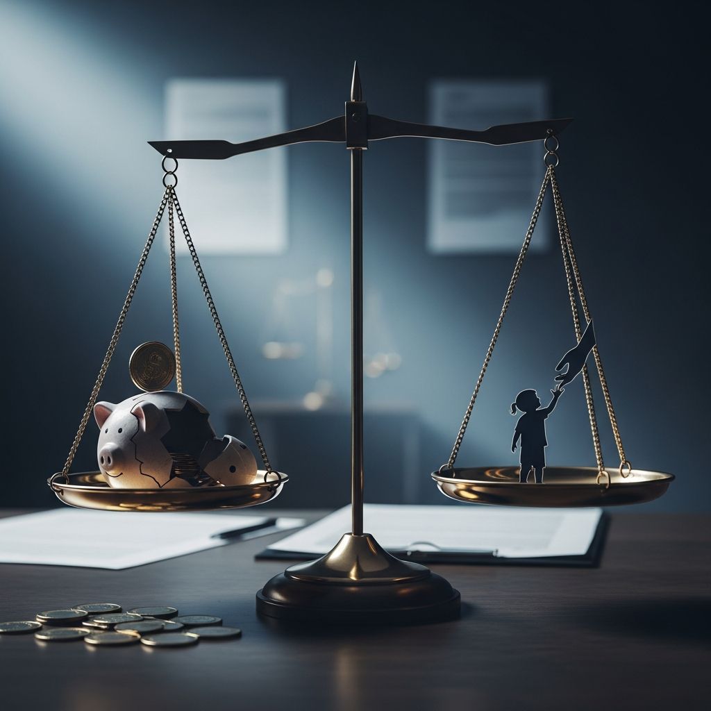 Understanding how bankruptcy affects child support obligations and past-due payments.
