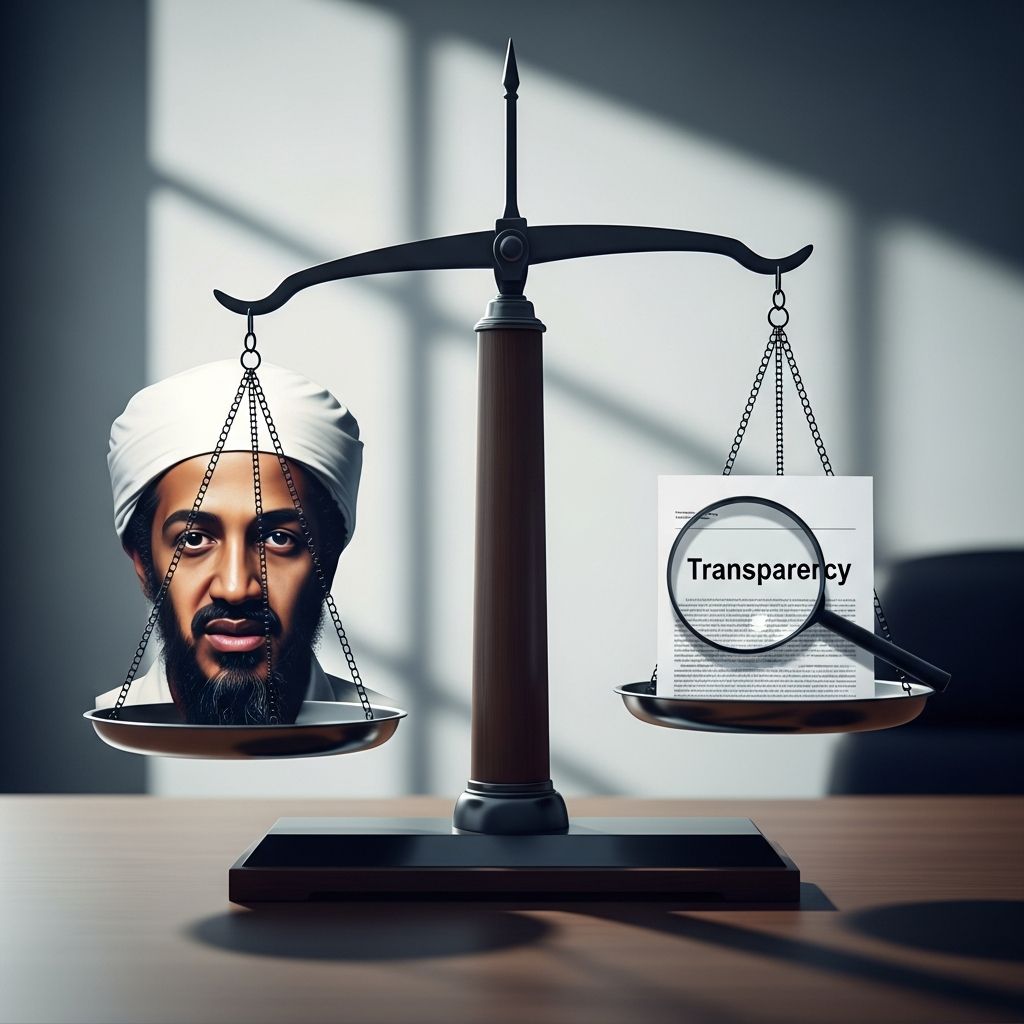 Examining the legal, security, and public interest arguments surrounding the withheld photos of Osama bin Laden's death.