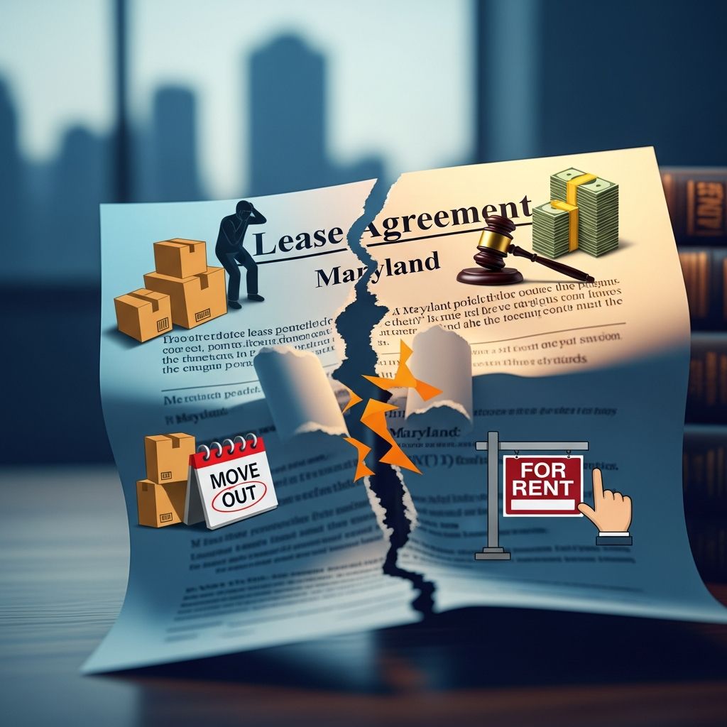 Understand your legal options as a Maryland tenant to end a rental agreement early without facing full penalties.