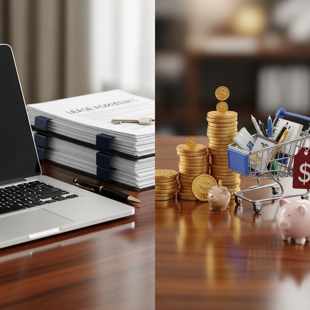 Discover key factors to decide between leasing or buying business equipment for optimal cash flow and long-term savings.