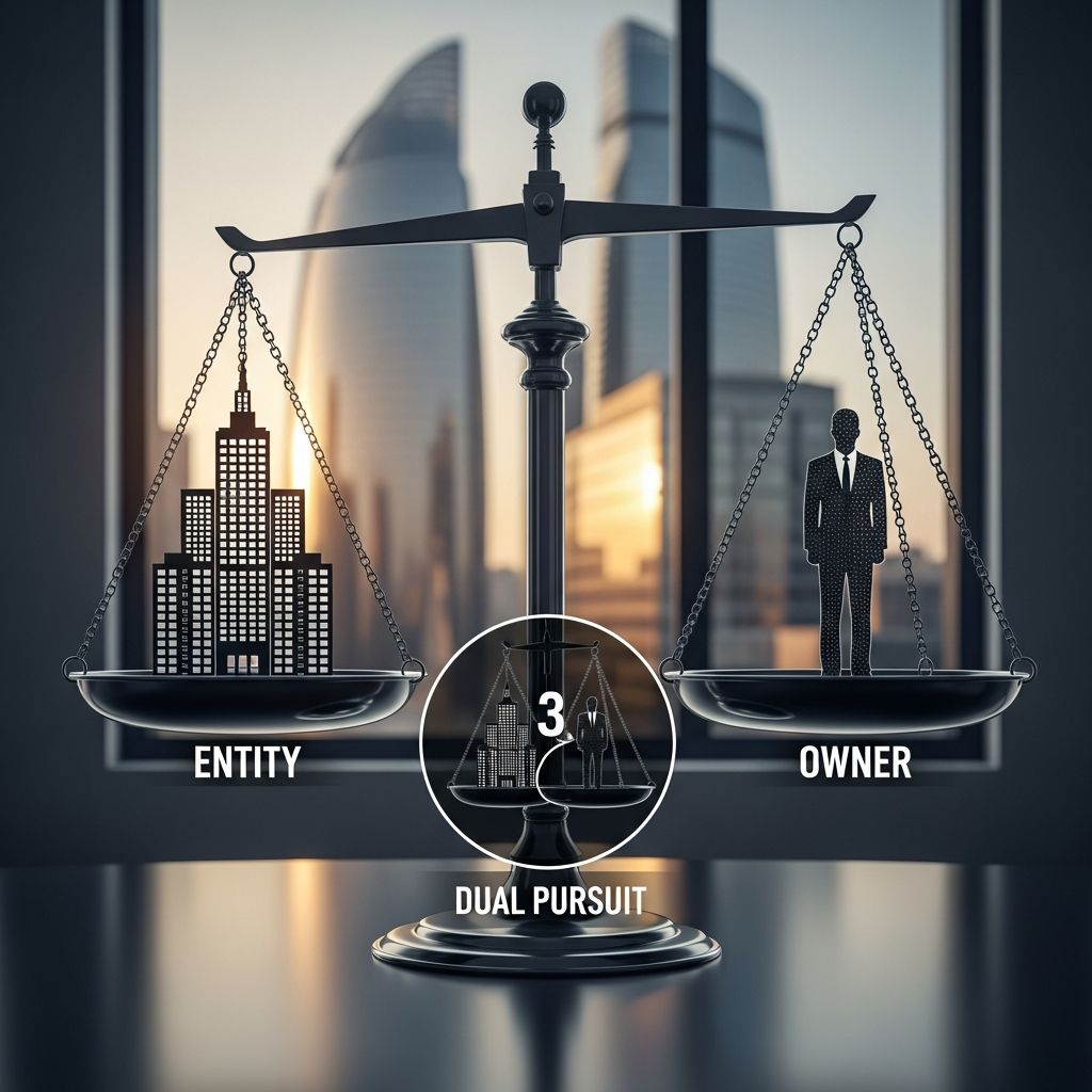 Navigate the complexities of suing as a business entity, individual owner, or both to maximize recovery and legal strategy.