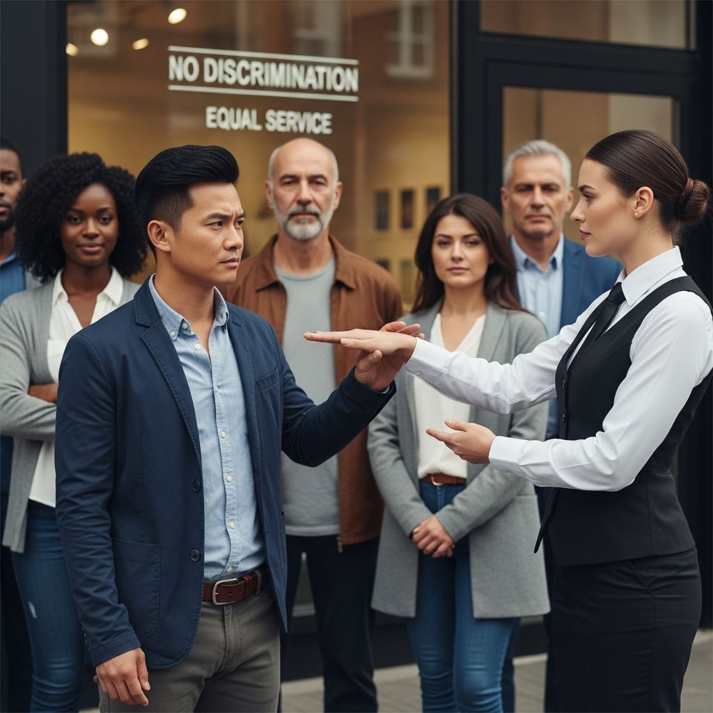 Explore the legal boundaries for small businesses refusing service to discriminatory customers while protecting against civil rights violations.