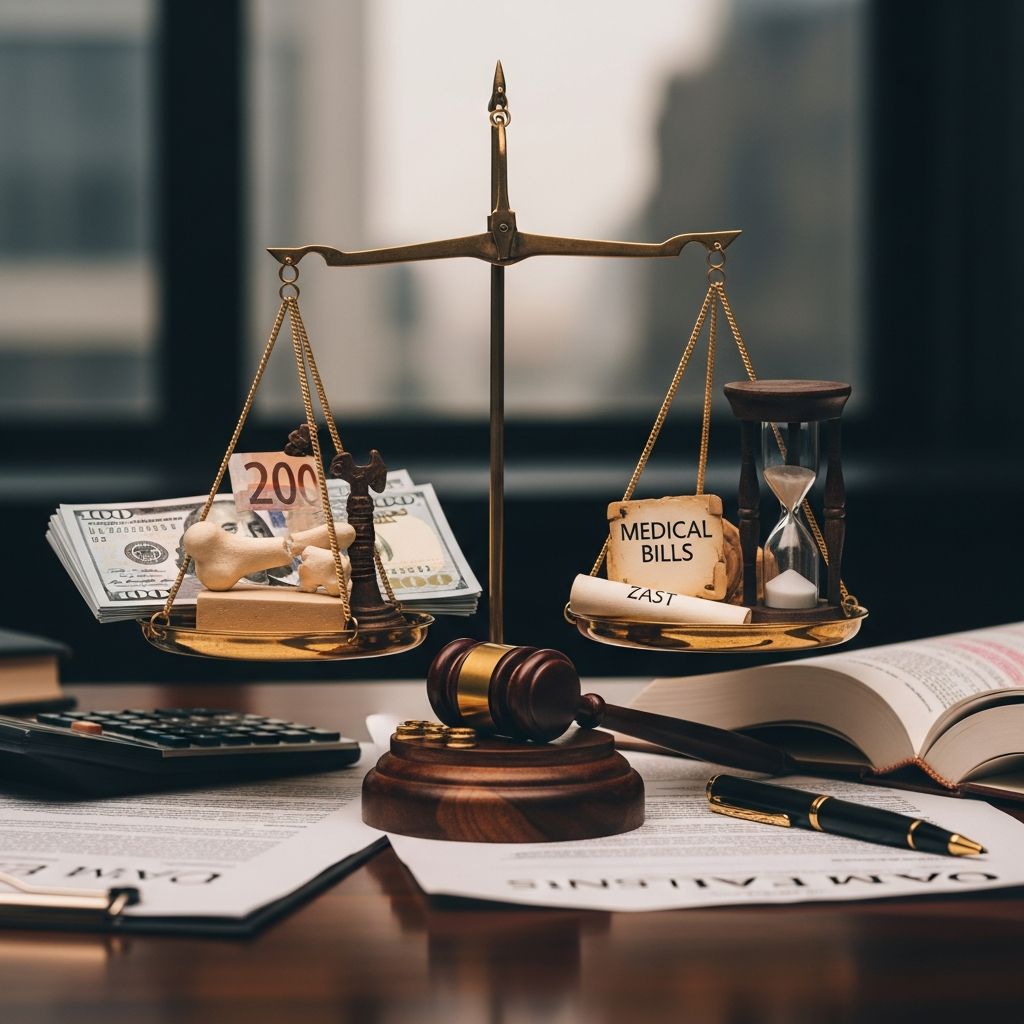 Understand how personal injury damages are determined, from economic losses to pain and suffering, with proven methods and key factors.