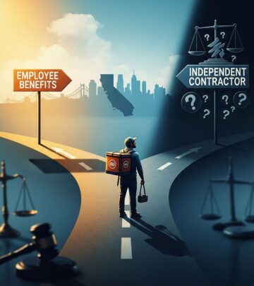 Unraveling California's complex fight over gig worker classification, from early rulings to Prop 22 and ongoing legal battles.