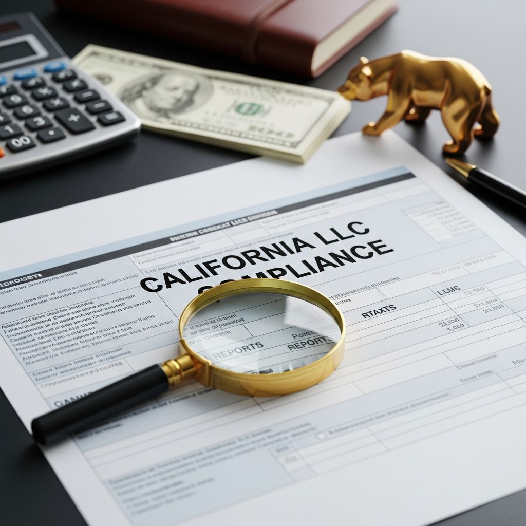 Master California LLC compliance: biennial statements, tax obligations, deadlines, fees, and strategies to avoid penalties and maintain good standing.