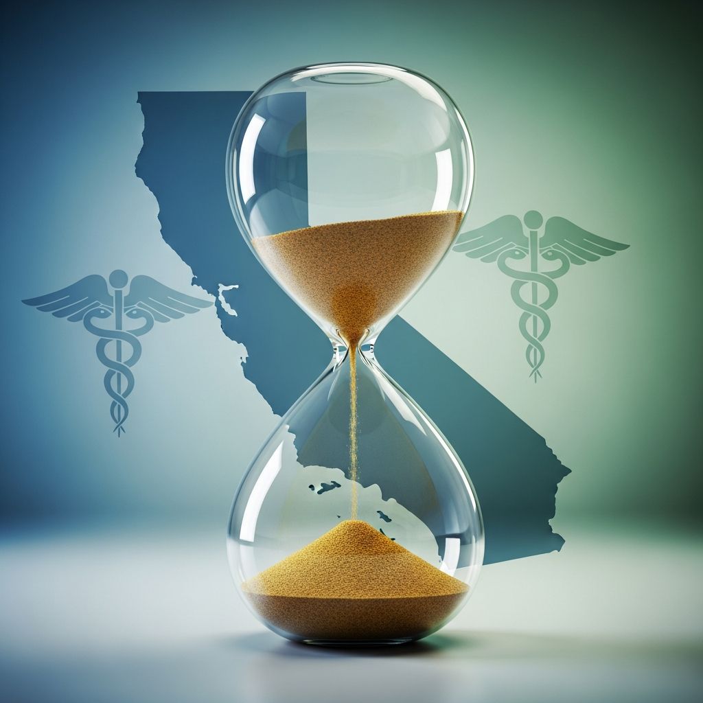 Key deadlines, exceptions, and strategies for filing medical malpractice claims in California within strict time limits.