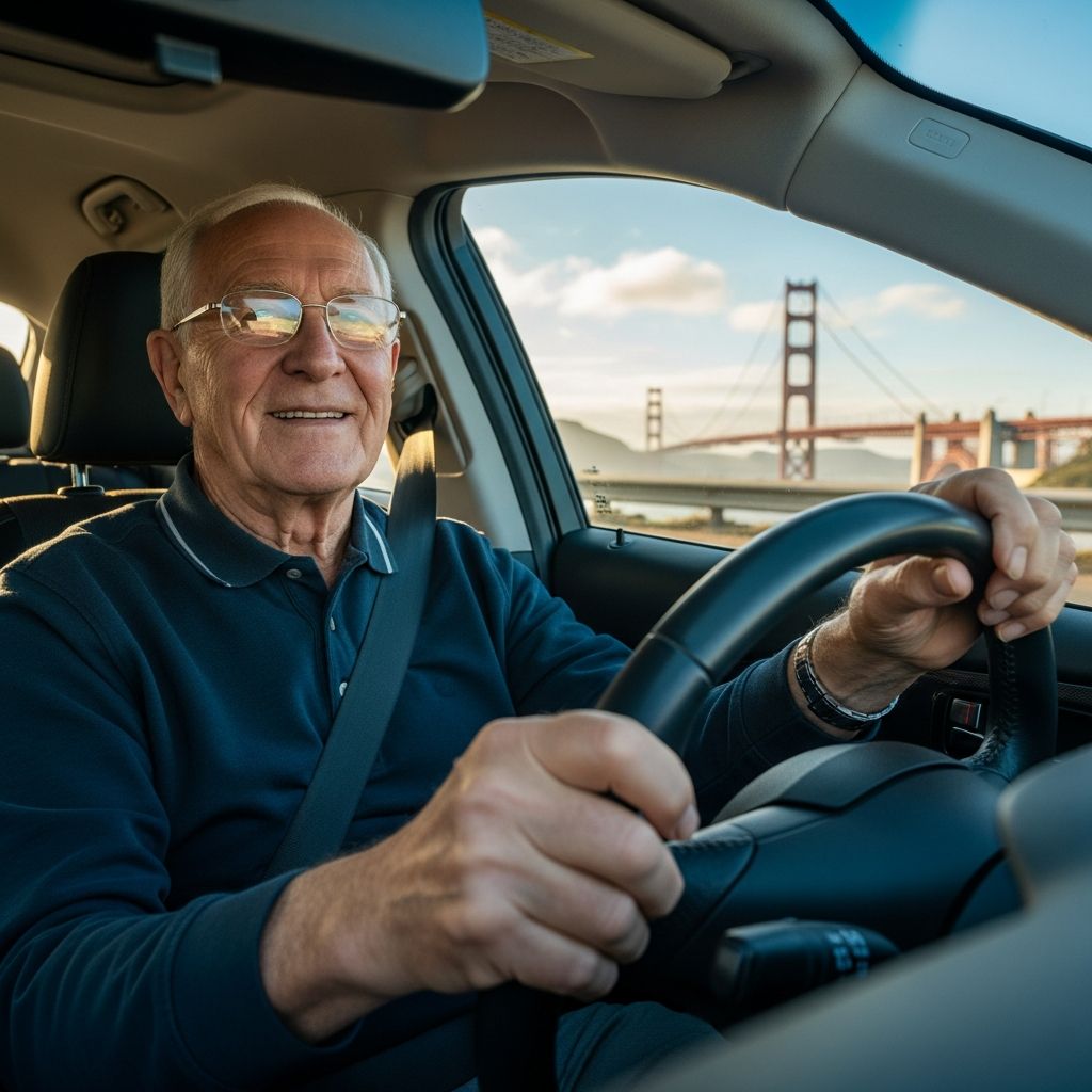 Senior Driver Requirements in California Navigate California's driving regulations designed for drivers aged 55 and above.