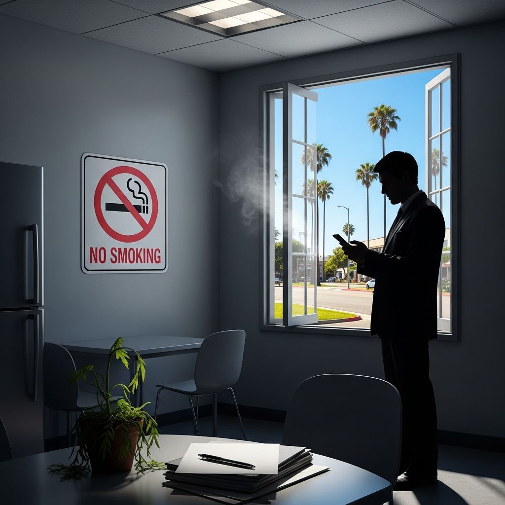 Understanding California's strict workplace smoking prohibitions and employer compliance requirements.
