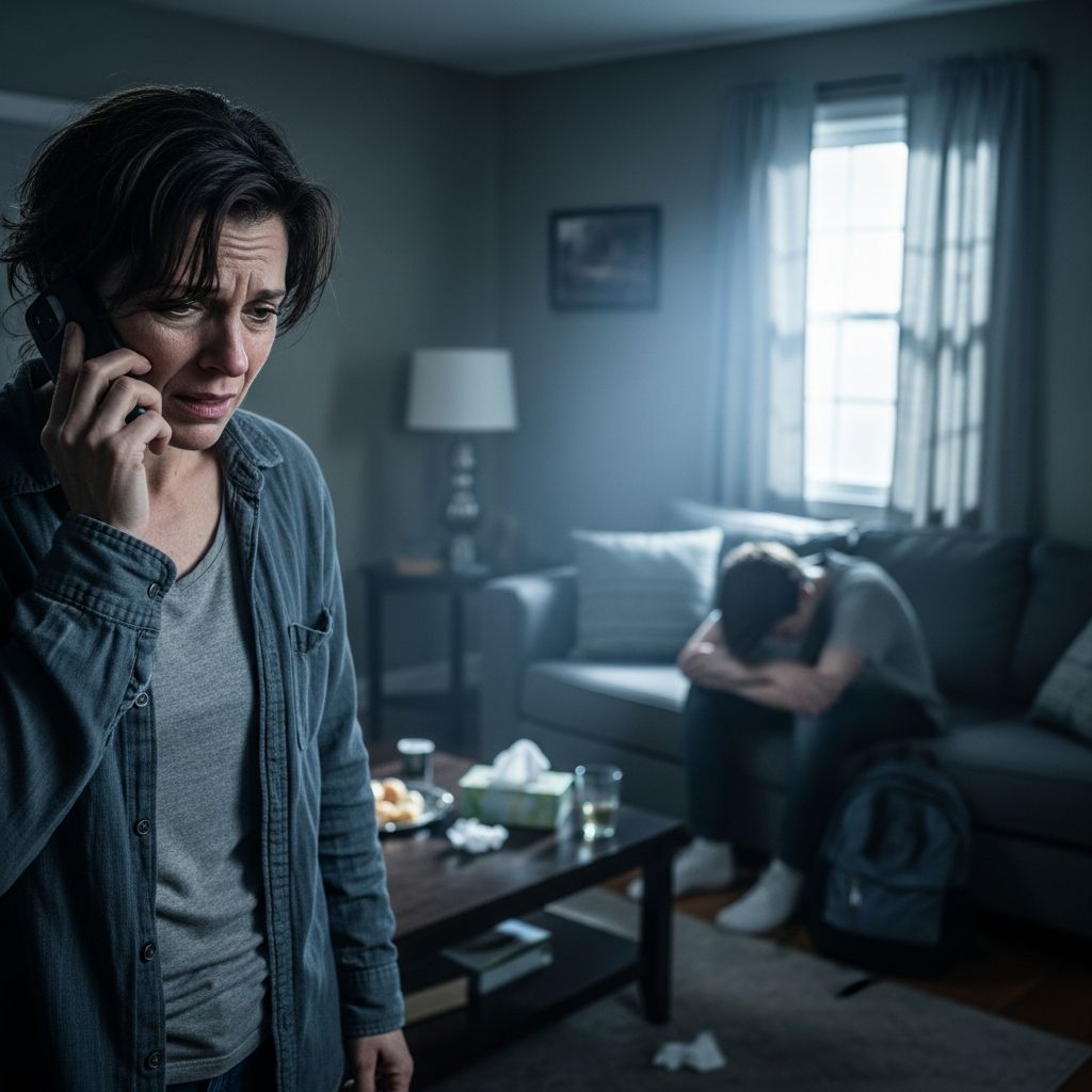 Navigating the heart-wrenching decision of whether parents should involve law enforcement when their child's behavior turns dangerous or illegal.