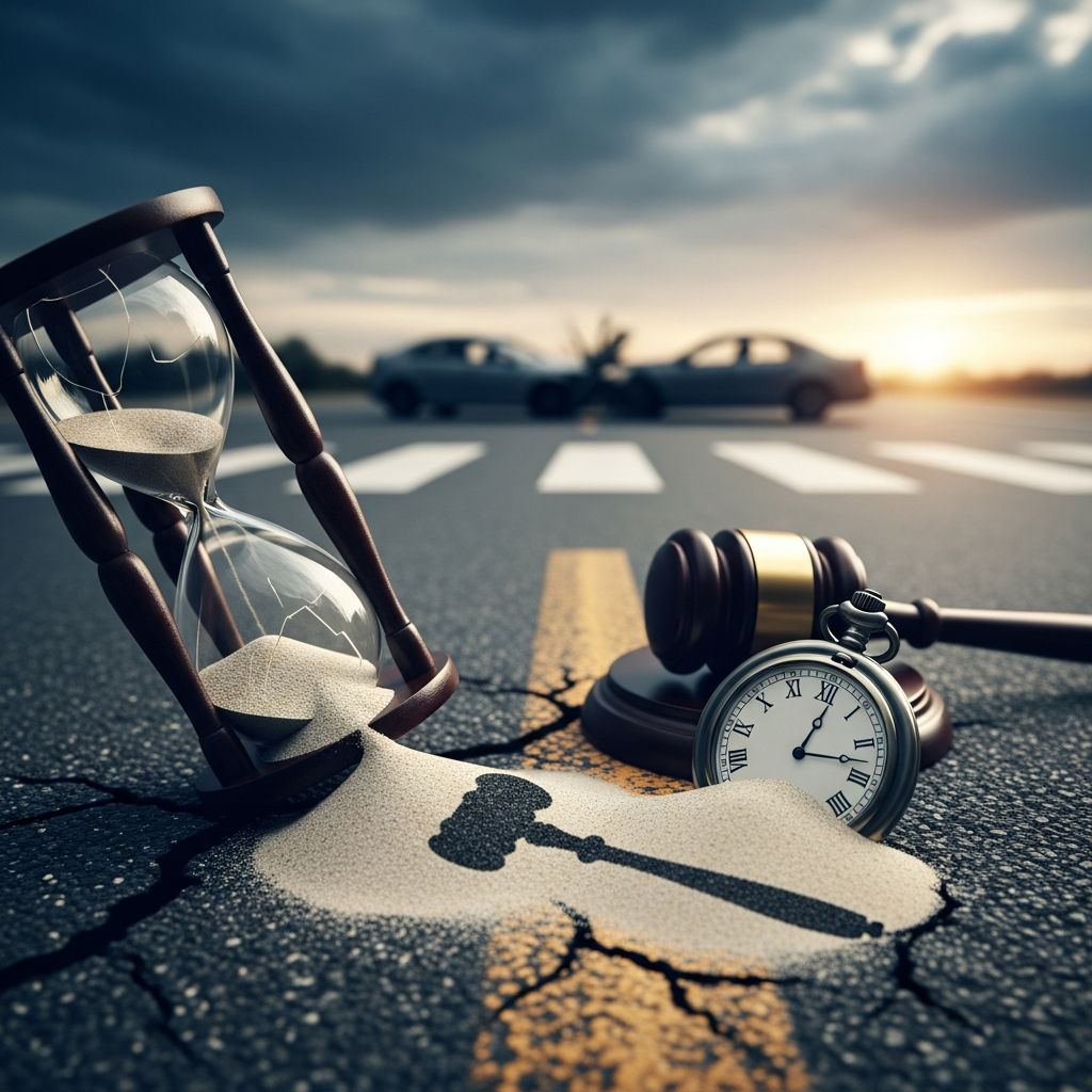 Understand state-specific deadlines for filing car accident lawsuits to protect your right to compensation after a crash.