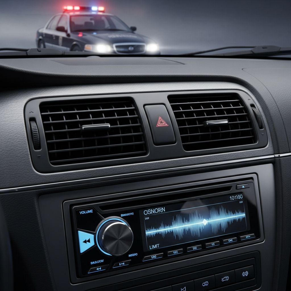 Navigate the rules on vehicle audio levels across states, with focus on Florida's 25-foot audibility standard and enforcement realities.