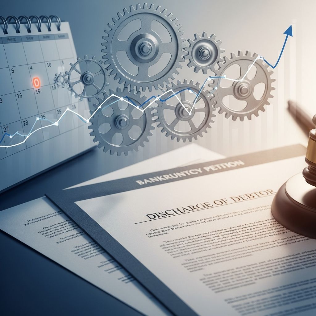 Complete guide to understanding Chapter 13 discharge timelines, requirements, and what happens after.