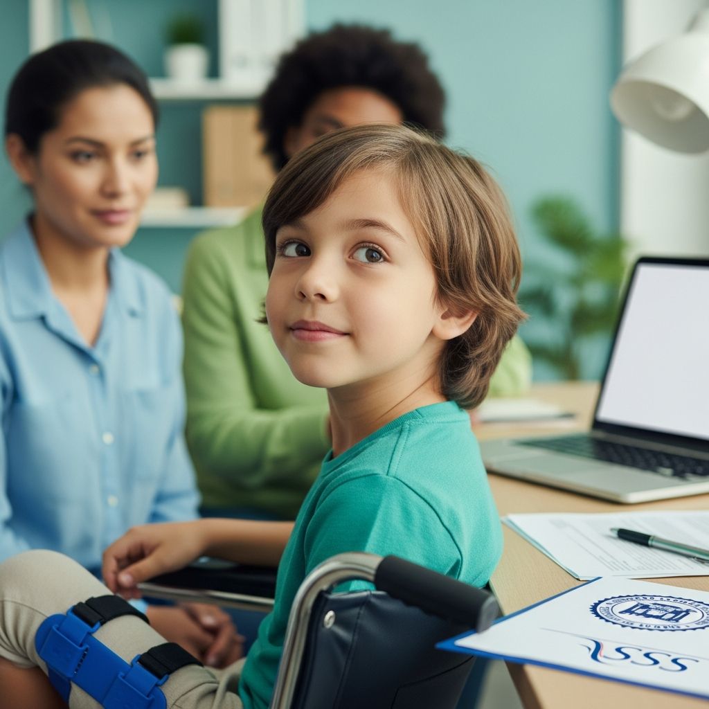 Unlock essential financial aid for children with disabilities through SSI and SSDI programs offered by the Social Security Administration.