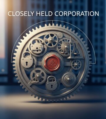 Discover the essentials of closely held corporations: ownership, benefits, challenges, and legal considerations for small business owners.