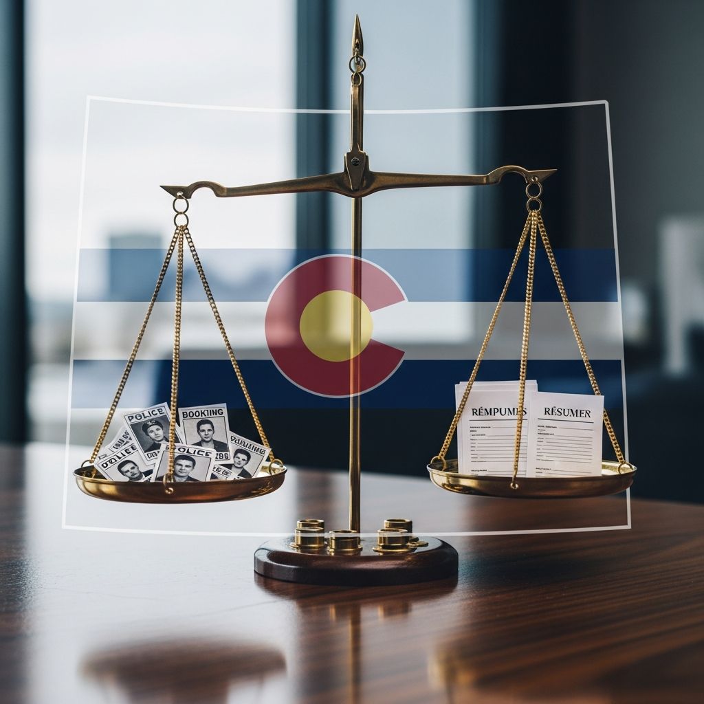Navigate Colorado's regulations on using arrest and conviction records in hiring to ensure fair and legal employment practices.