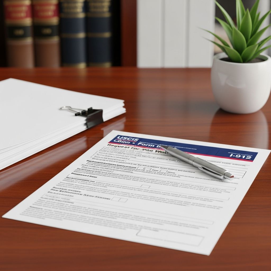 Unlock access to immigration benefits without fees: Learn eligibility, documentation, and step-by-step filing for Form I-912.