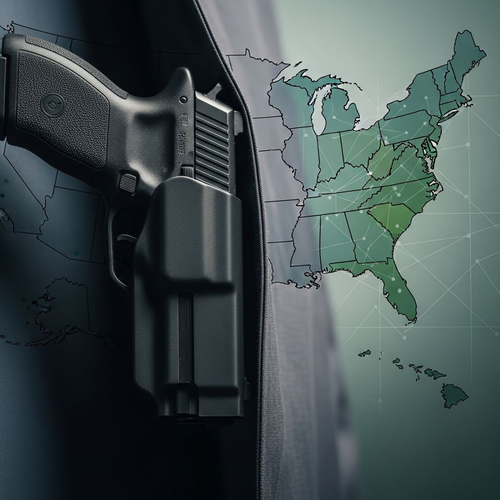 Understanding how concealed carry permits work across state lines and the ongoing federal debates shaping gun rights nationwide.
