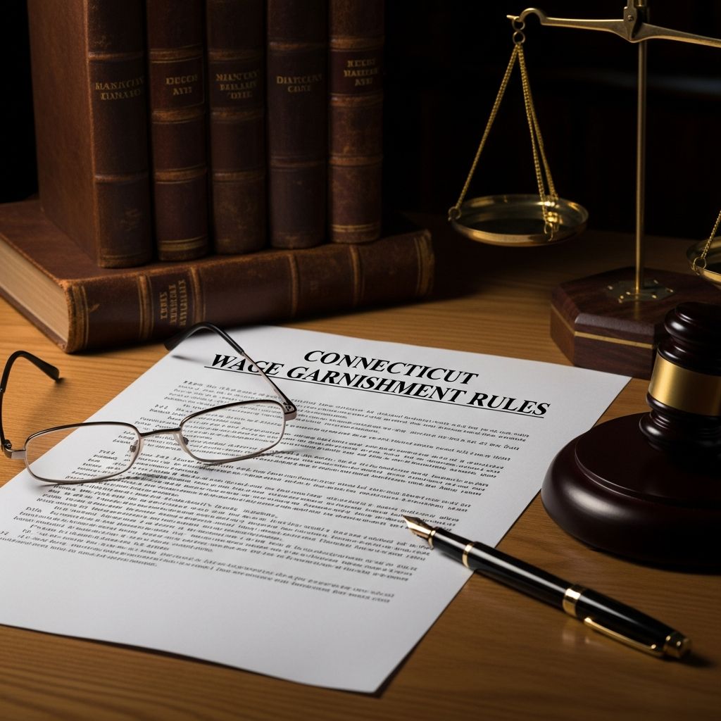 Essential guide to Connecticut's wage garnishment protections, limits, and employee rights for fair debt collection.