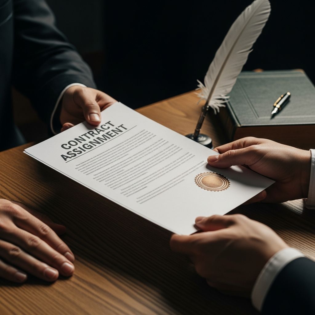 Master the essentials of contract assignment and learn how to legally transfer contractual rights and obligations.