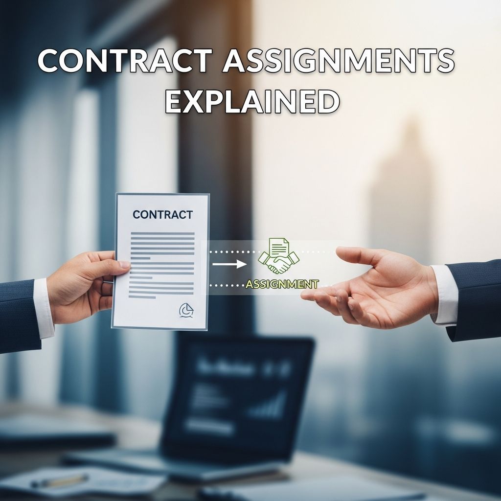 Master the essentials of transferring contract rights and duties legally and effectively.