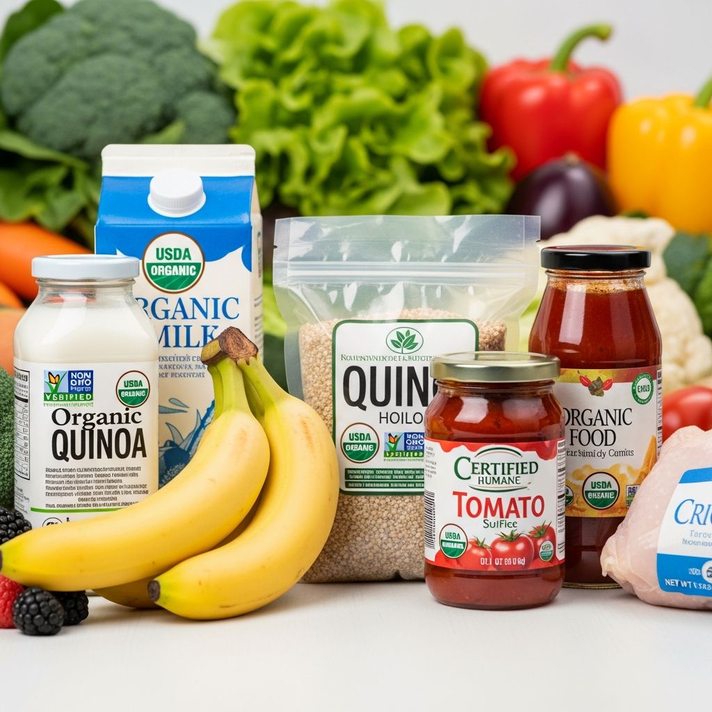 Unravel the truth behind 'organic' labels: standards, certification, and what they really mean for your shopping choices.