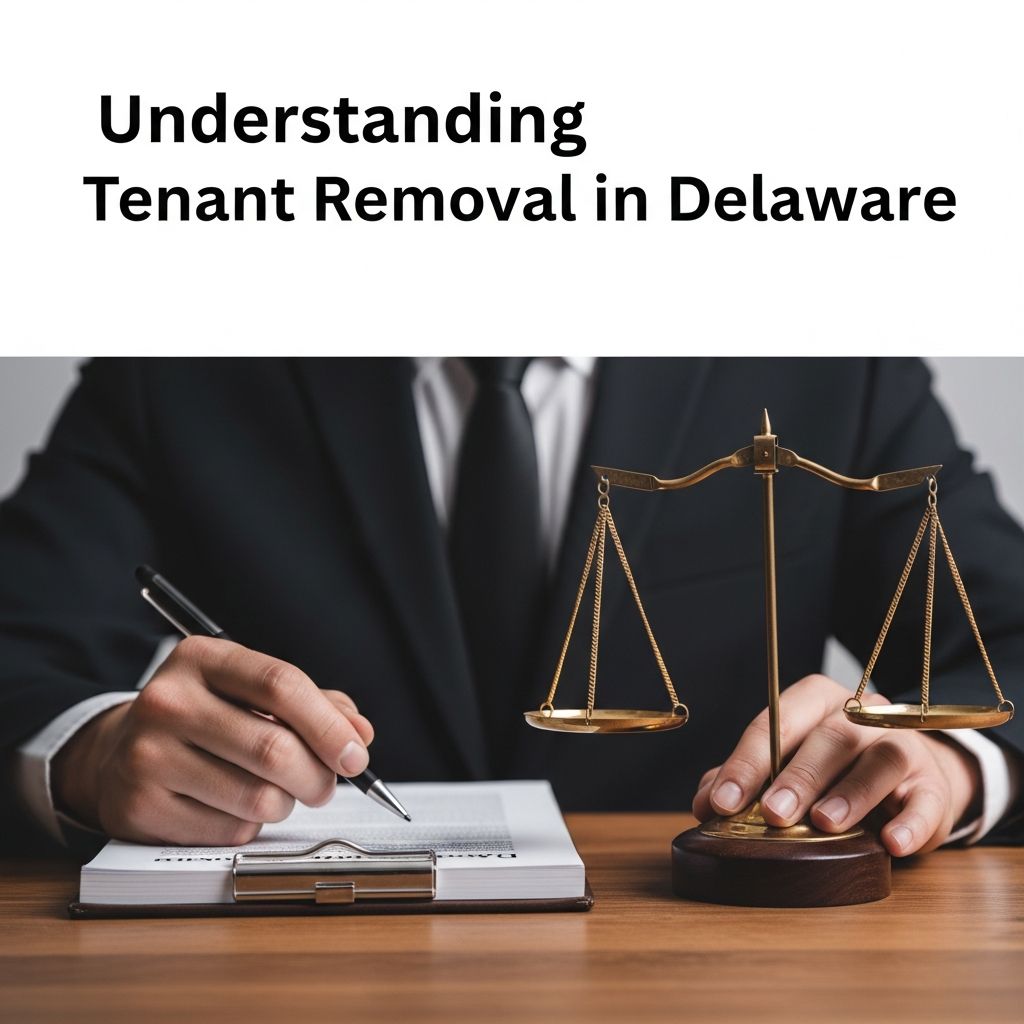 Complete guide to Delaware's tenant removal procedures, legal requirements, and landlord obligations.