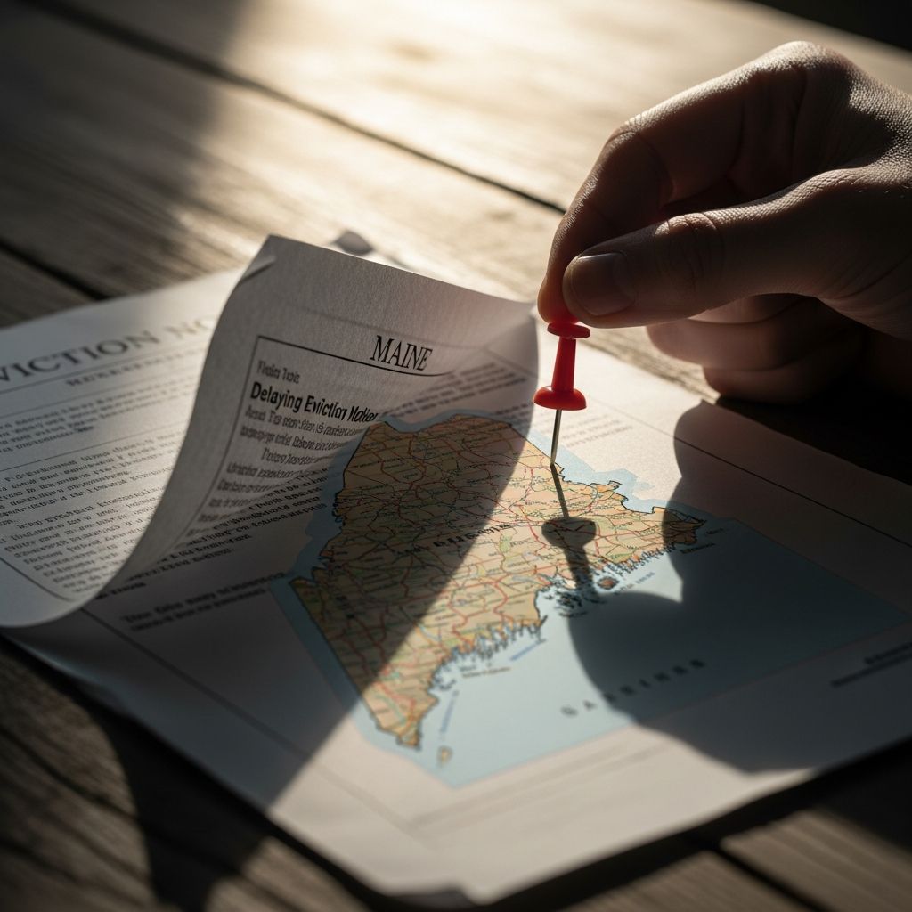 Learn proven strategies for Maine renters to postpone eviction proceedings and protect housing rights effectively.