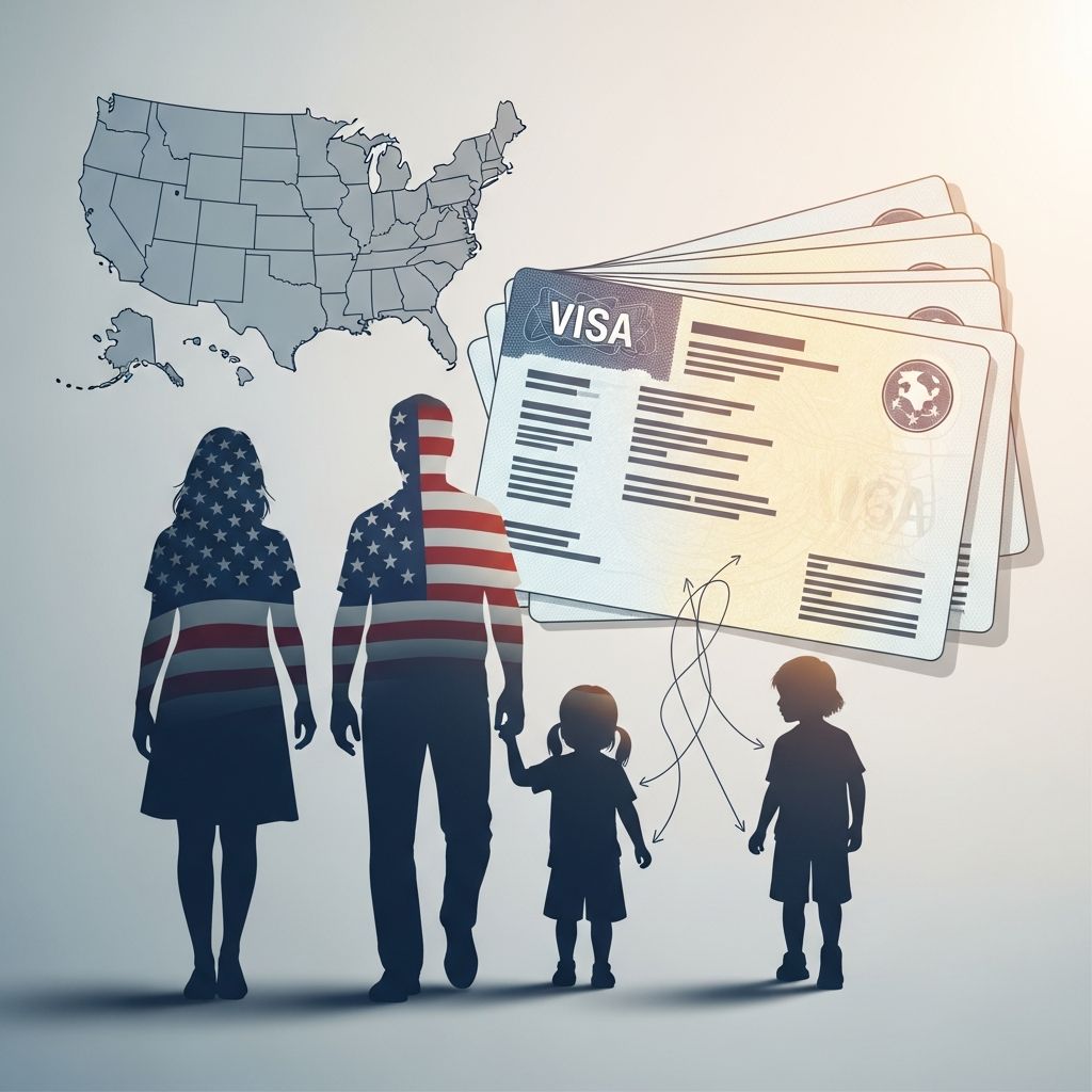 Comprehensive guide to qualifying dependent children for US immigration visas and green cards.