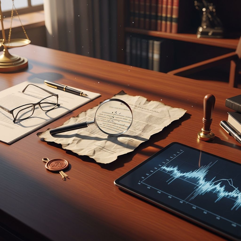 Master essential strategies to identify and counter falsified evidence in court proceedings and investigations.