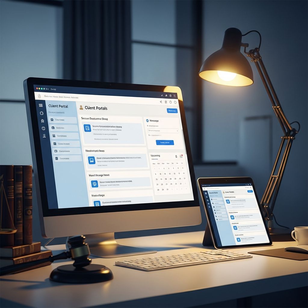 Transform your law practice with secure digital portals that streamline client communication and boost operational efficiency.