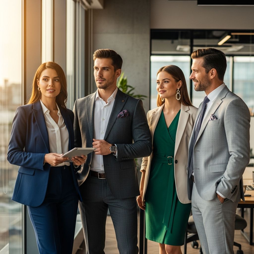 Master the art of dressing one step ahead in the workplace to boost credibility and career growth without overshadowing peers.