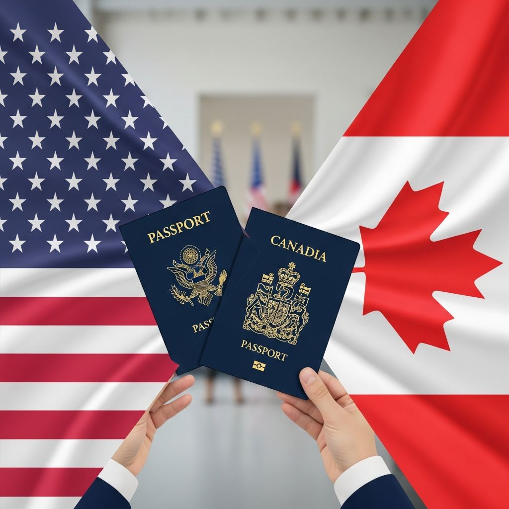 Achieving Dual US-Canada Citizenship Comprehensive guide to obtaining and maintaining dual citizenship between the United States and Canada, covering eligibility, processes, and legal considerations.
