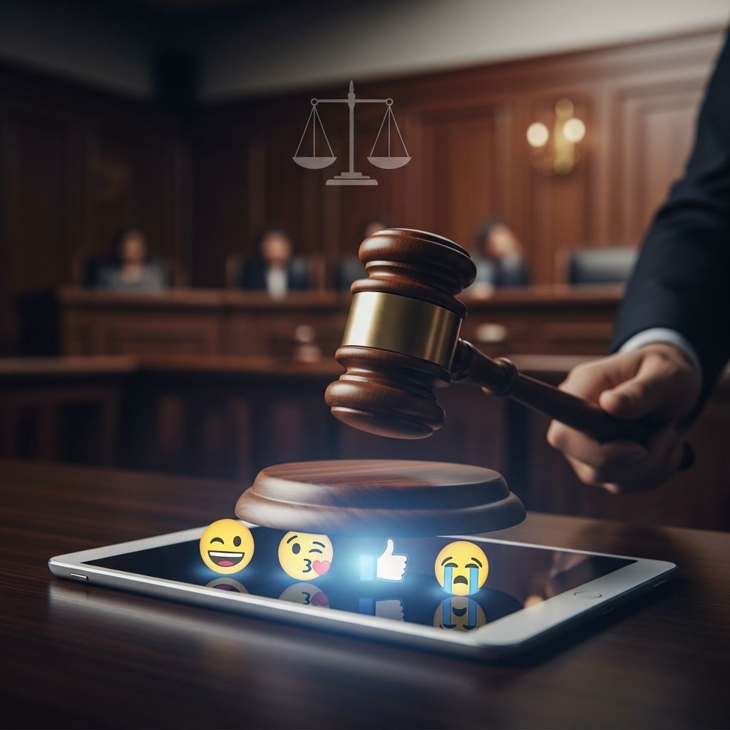 Discover the surprising legal weight of emojis in court cases, from contracts to threats—know the risks before you hit send.