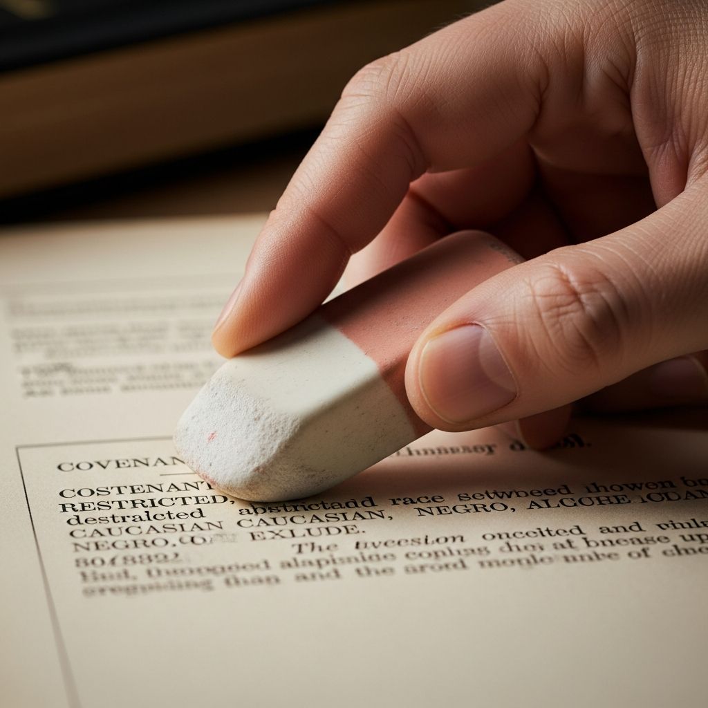 Learn practical steps to identify and legally eliminate discriminatory housing covenants from property deeds for lasting equity.
