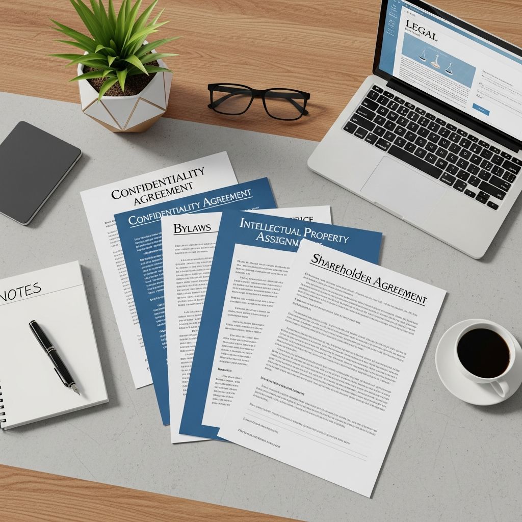 Master the key legal documents that protect your startup, attract investors, and ensure long-term compliance and growth.