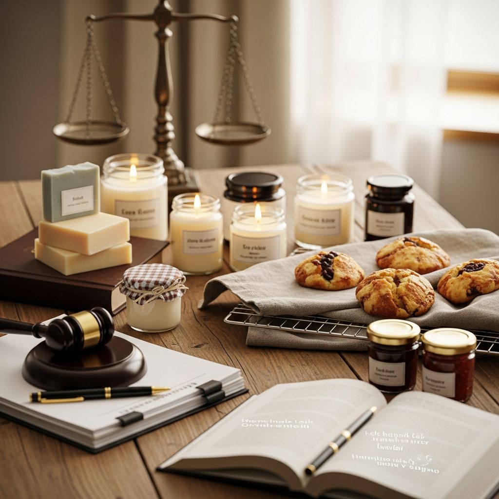 Navigate regulations, licenses, and safety rules to legally launch your homemade goods business from home.