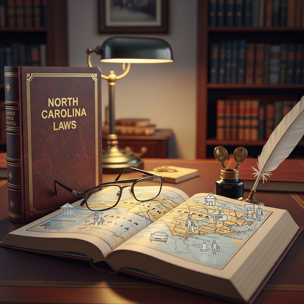 Discover key North Carolina laws on housing, driving, residency, firearms, and consumer rights to navigate life confidently.
