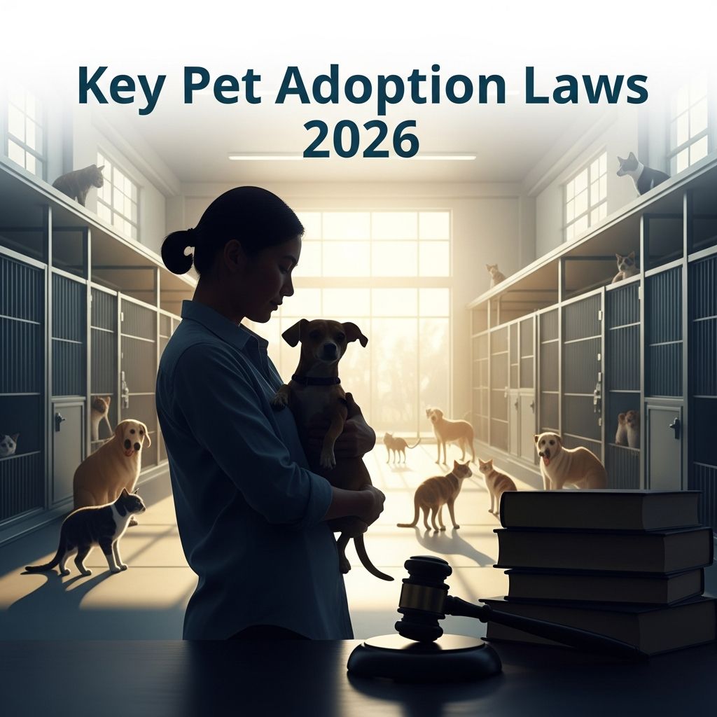 Navigate the latest 2026 pet adoption regulations to ensure responsible ownership and animal welfare compliance across states.
