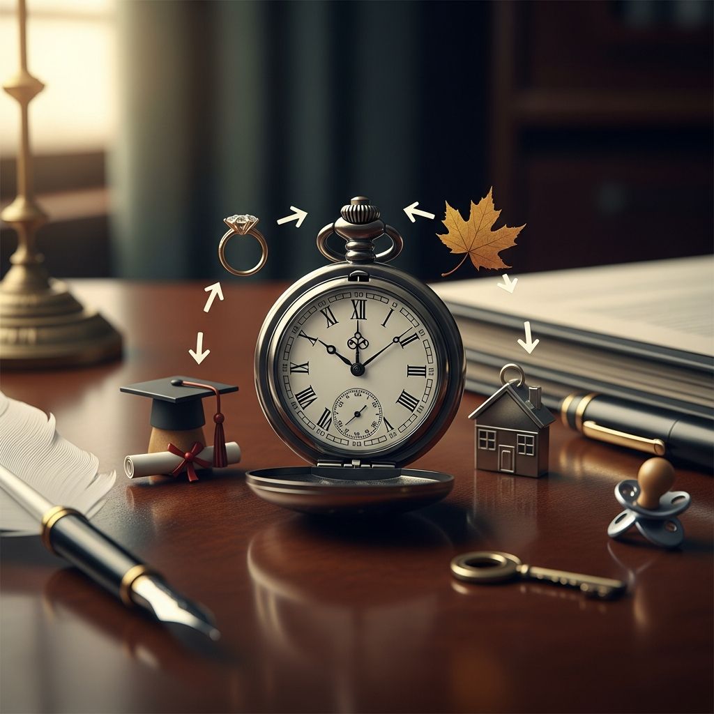 Understanding the critical windows for creating and updating your will before it's too late.